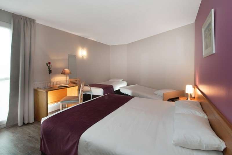 Brit Hotel Les Alizes Порник Стая снимка